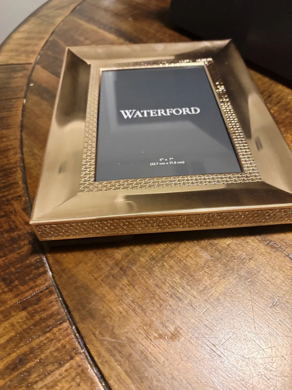 Waterford New Lismore Diamond Gold Home Decor Frame
